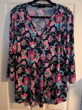 Lane Bryant silky top